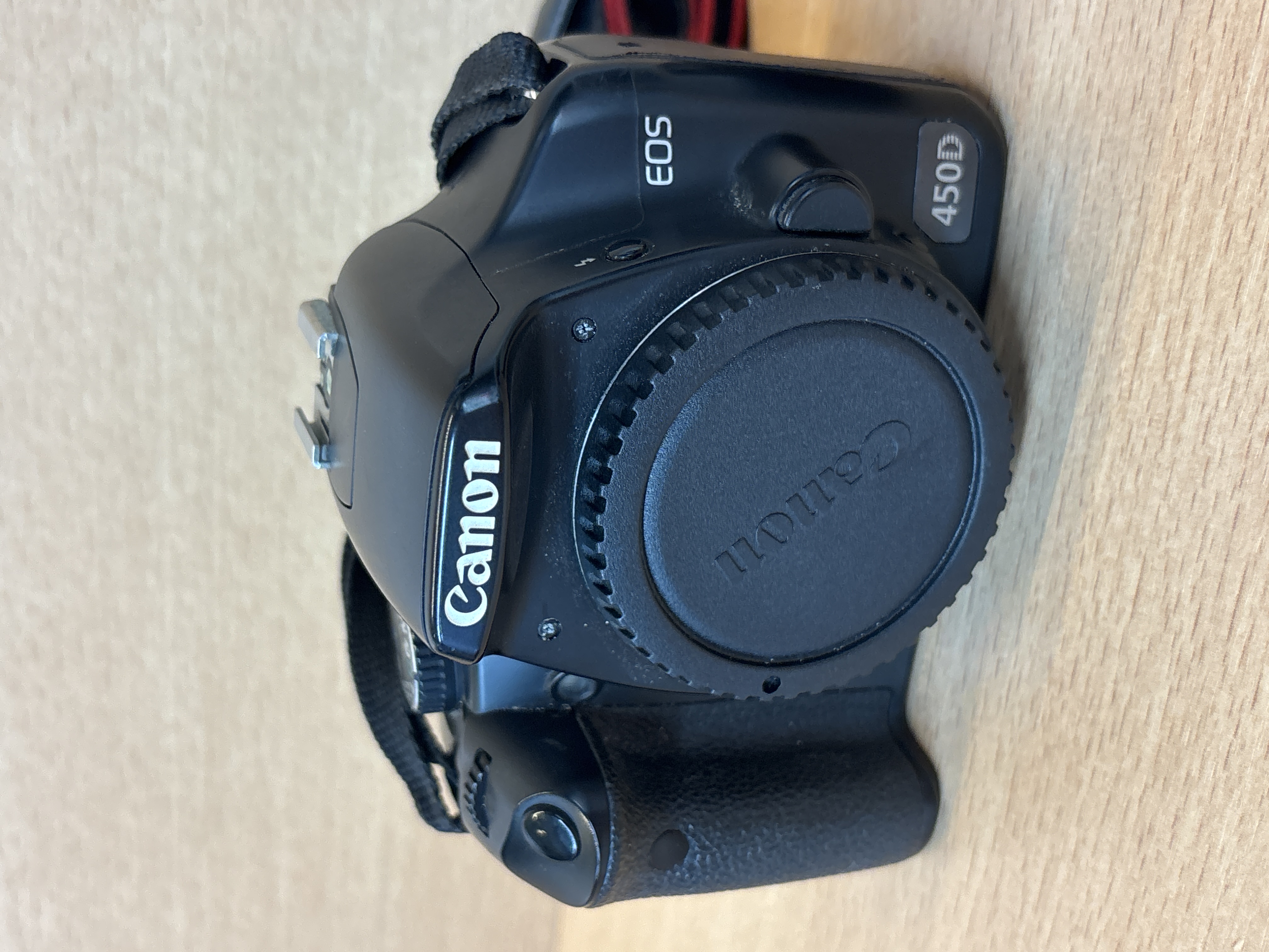 Canon EOS 450D avec chargeur et 2 batteries — photo 2