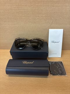 Lunettes de soleil Chopard SCHC24S noir doré 57-17-140