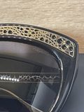 Lunettes de soleil Chopard SCHC24S noir doré 57-17-140 — photo 3