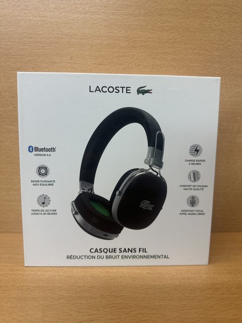 Casque Bluetooth Lacoste sans fil