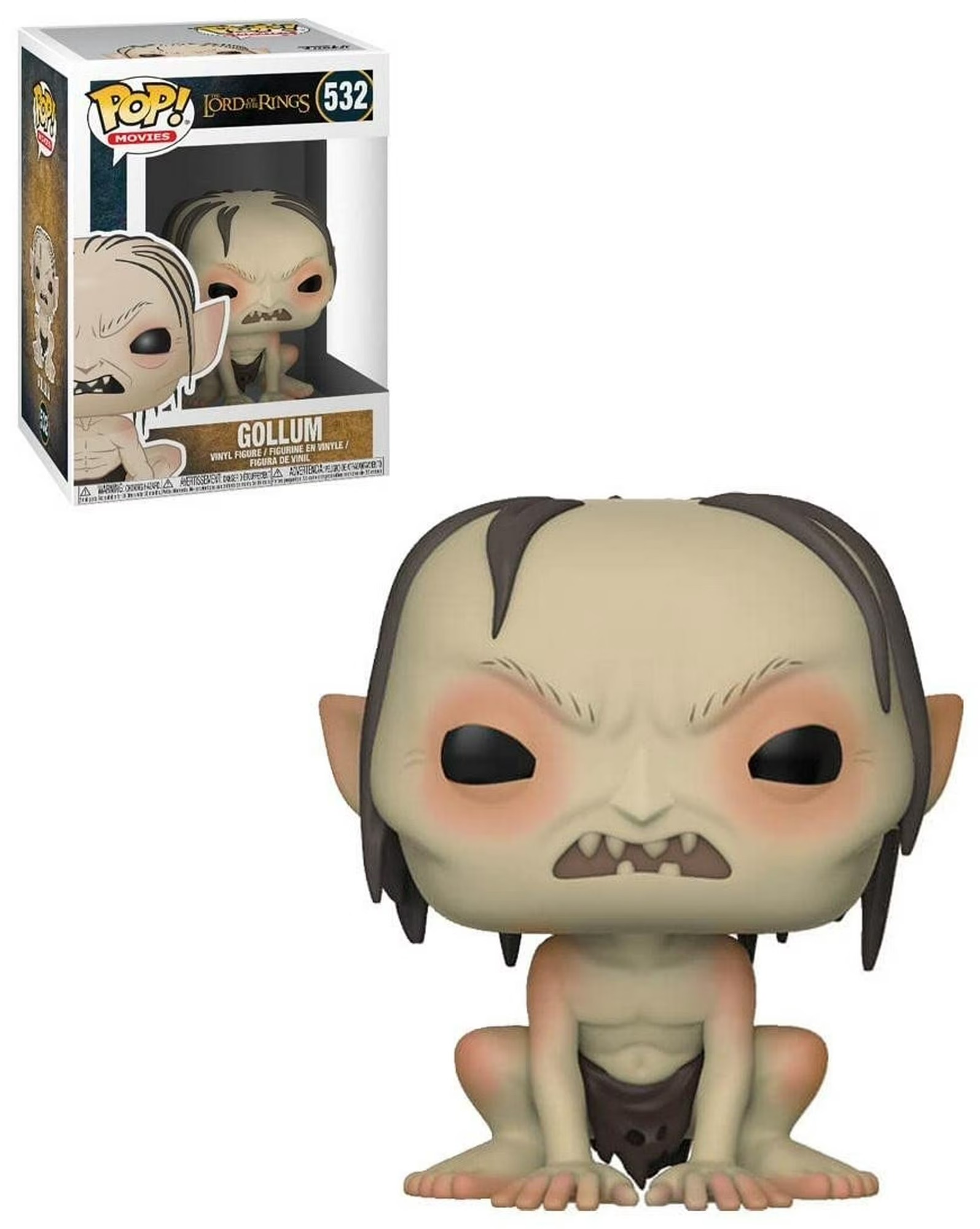 Funko Pop Gollum n°532 Le Seigneur des Anneaux figurine vinyle