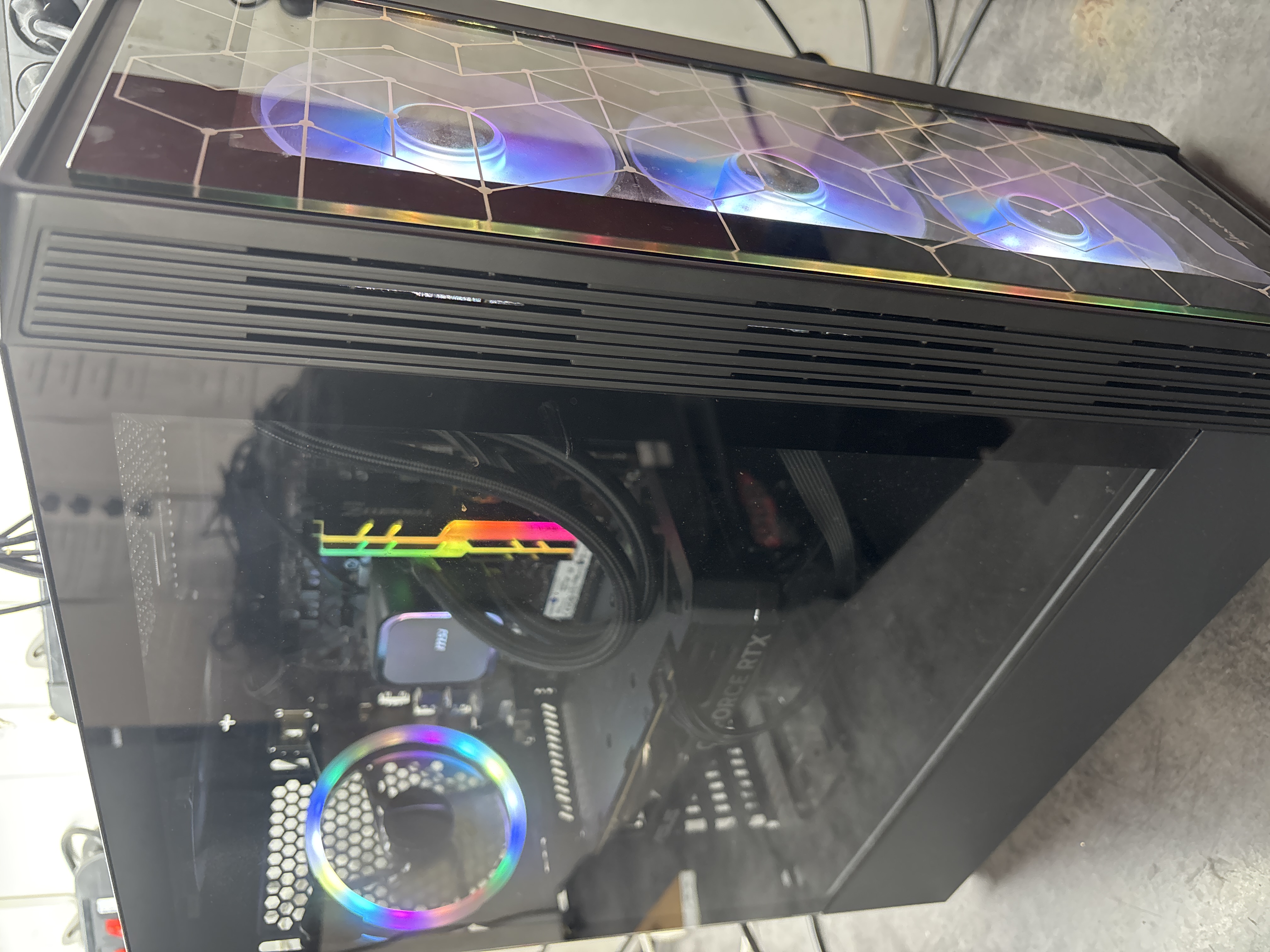 PC gamer Sharkoon Ryzen 5 5600X 32 Go RAM RTX Asus