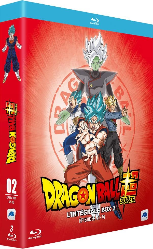 Dragon Ball Super Intégrale Box 2 épisodes 47 à 76 Blu-ray