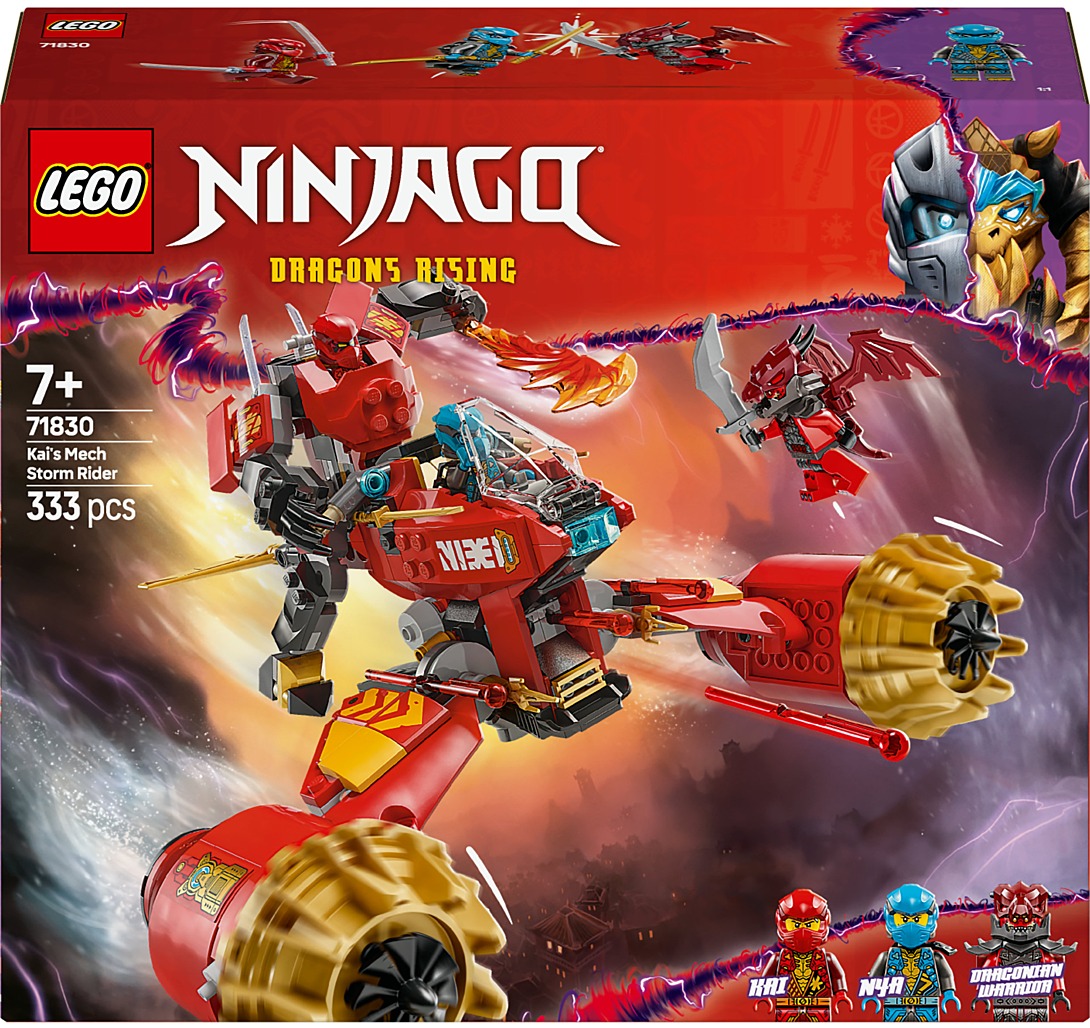 LEGO NINJAGO 71830 Le Méca Storm Rider de Kai
