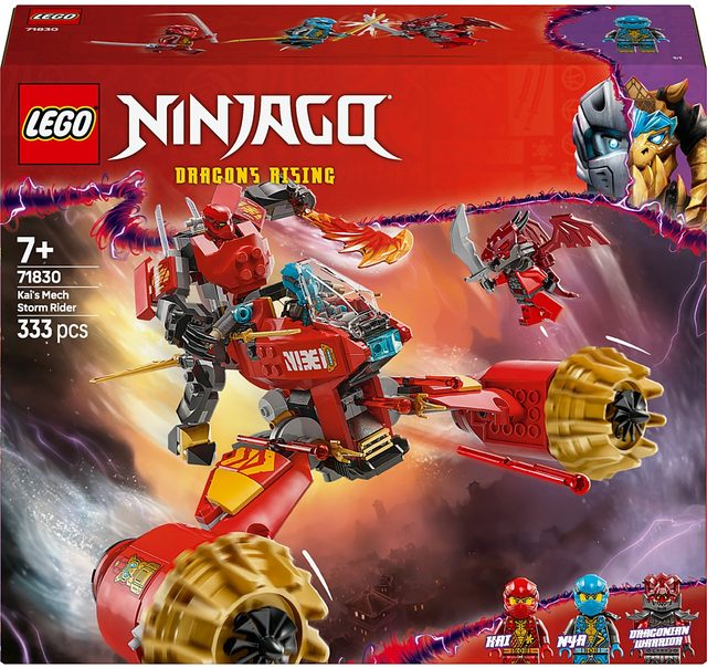 LEGO NINJAGO 71830 Le Méca Storm Rider de Kai