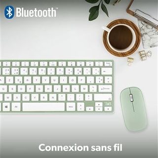 T'nB iClick ensemble clavier et souris Bluetooth vert