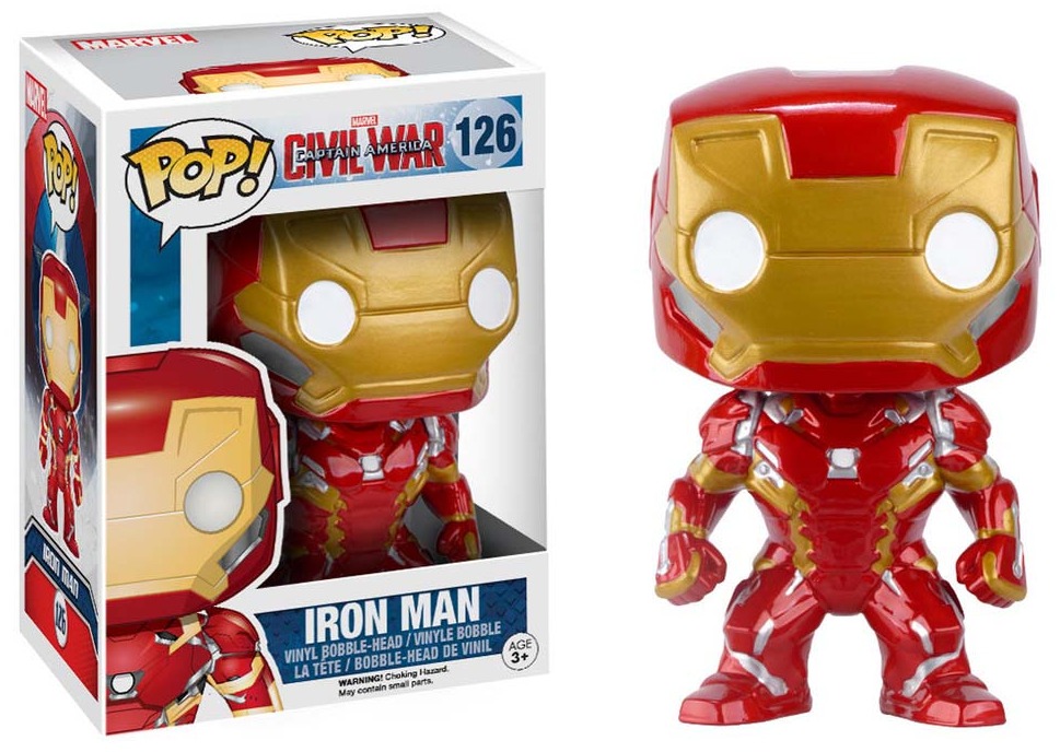 Funko Pop Marvel Iron Man Civil War n°126