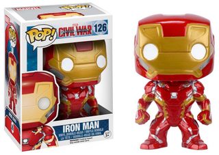 Funko Pop Marvel Iron Man Civil War n°126