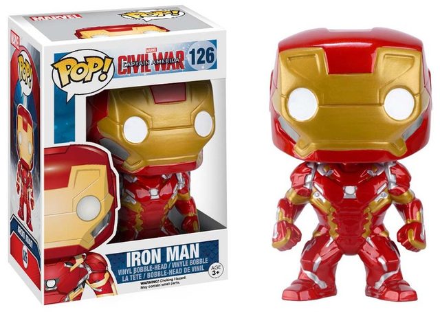 Funko Pop Marvel Iron Man Civil War n°126