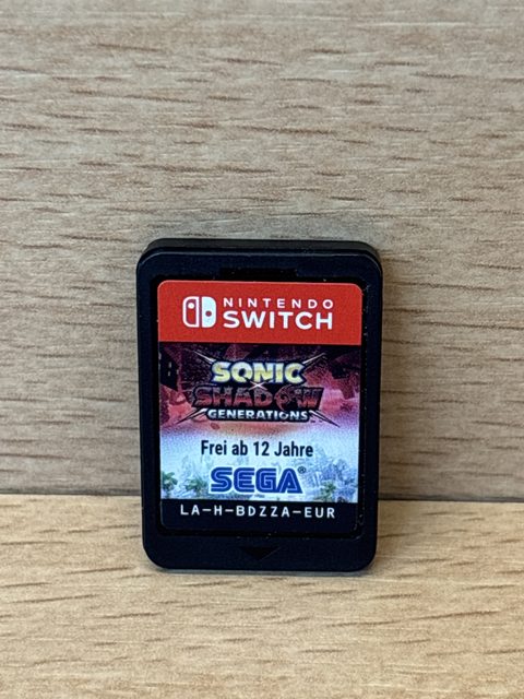 Sonic X Shadow Generations sur Nintendo Switch