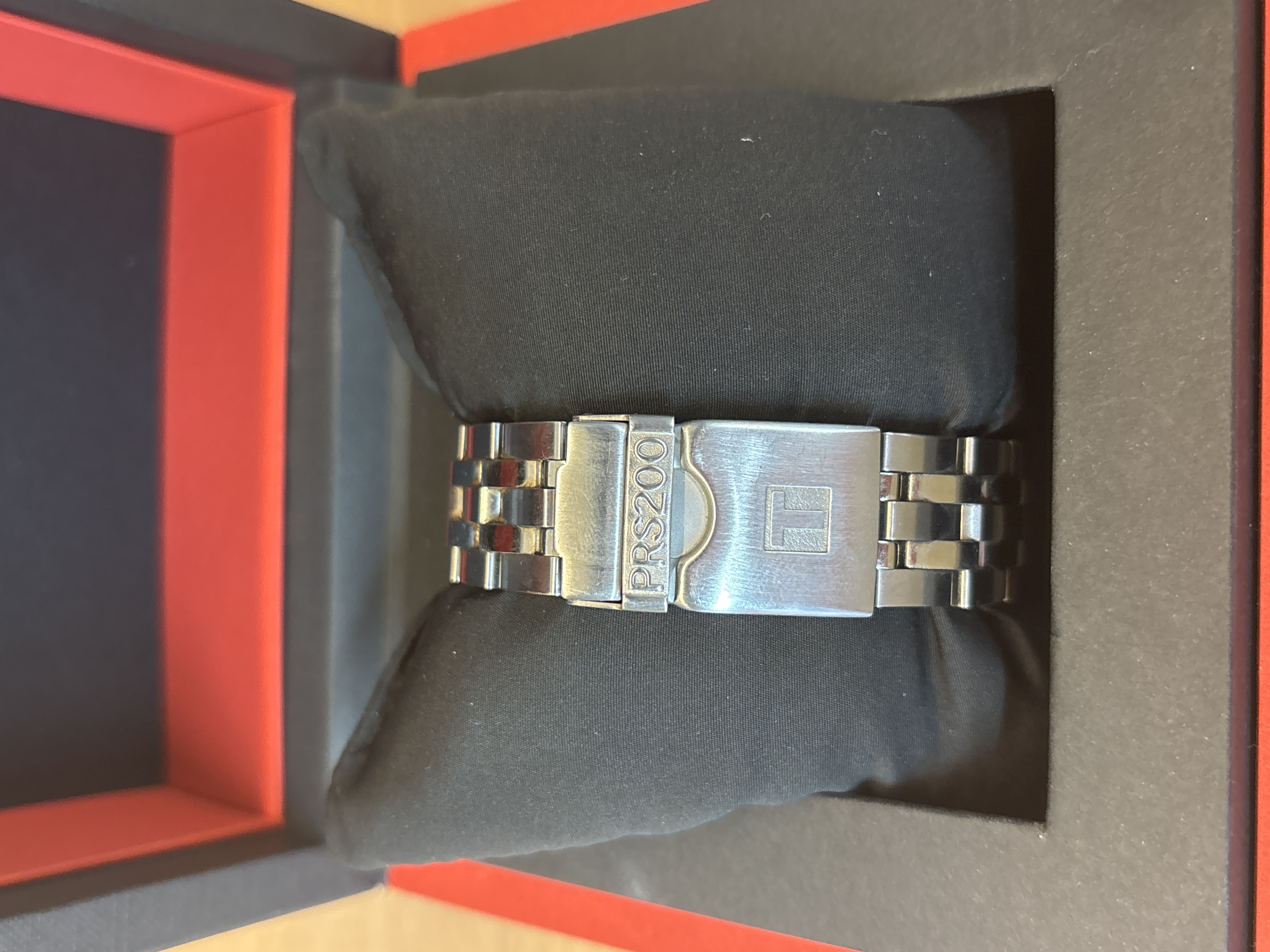 Montre chronographe Tissot PRS 200 noire avec boîte — photo 3