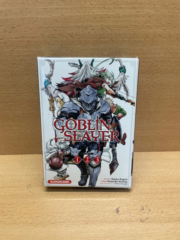Manga Goblin Slayer tome 1-3
