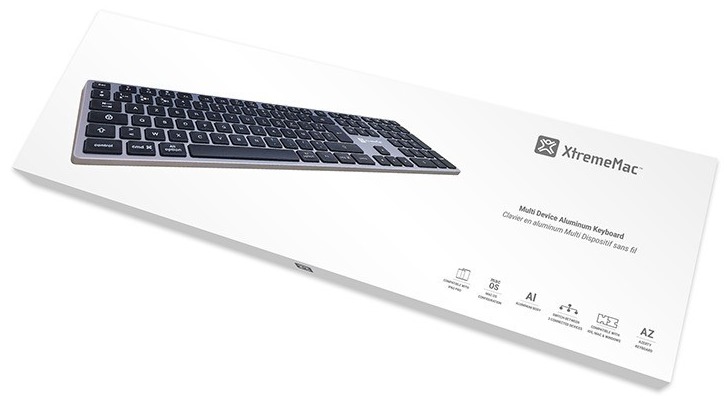 Clavier XtremeMac XWH-MAK-13 sans fil Bluetooth/Wi-Fi AZERTY