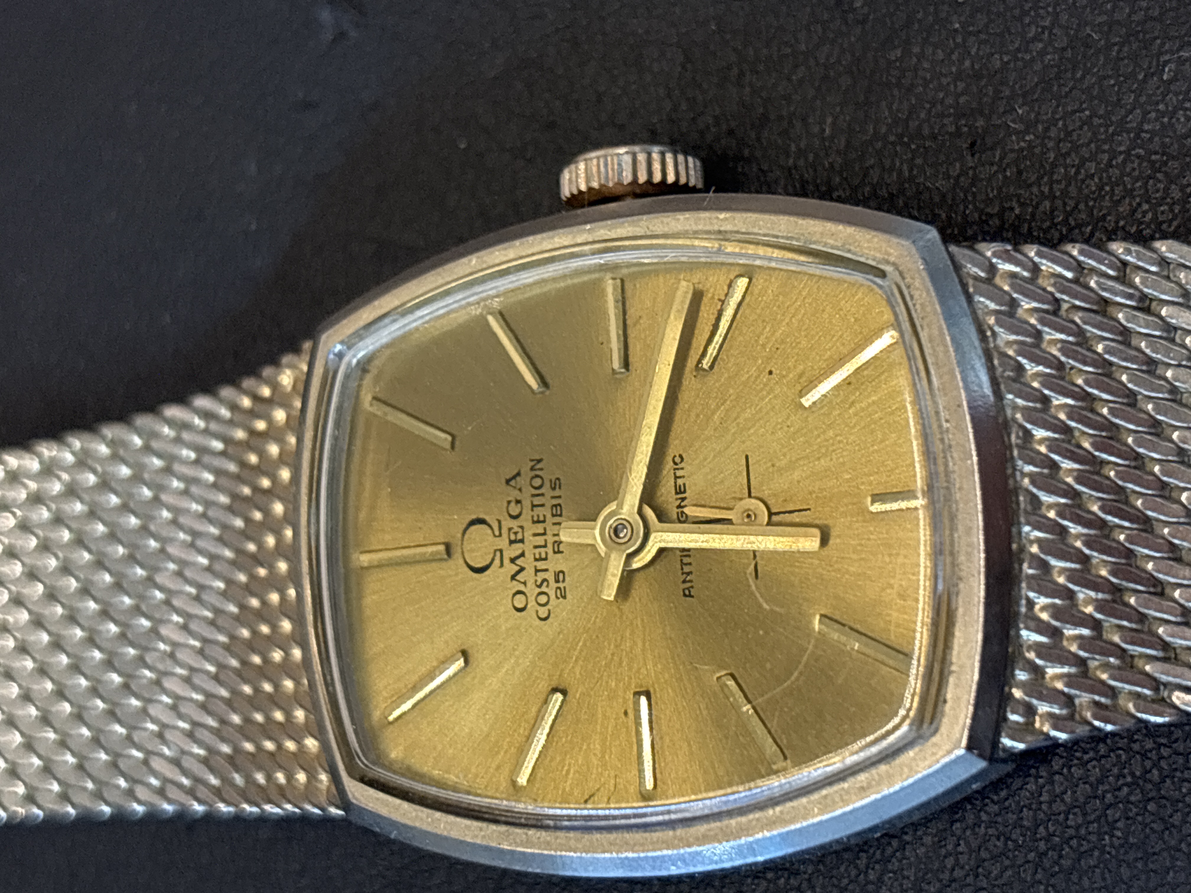 Montre Omega Constellation 25 rubis vintage — photo 2