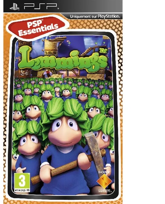 Lemmings Essentials PSP - Jeu PlayStation Portable complet