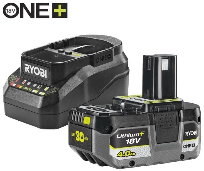 Ryobi RC18120B-140X batterie 18 V ONE+ 4 Ah avec chargeur 2 A