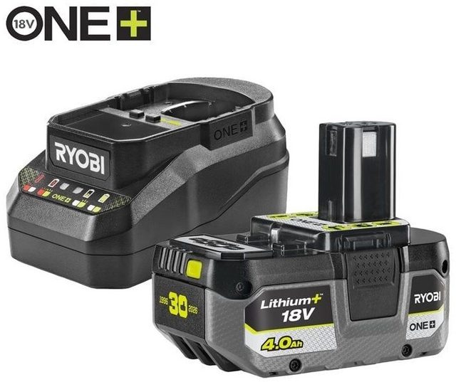 Ryobi RC18120B-140X batterie 18 V ONE+ 4 Ah avec chargeur 2 A