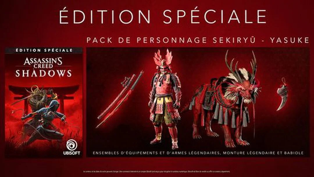 Assassin's Creed Shadows Édition spéciale PS5
