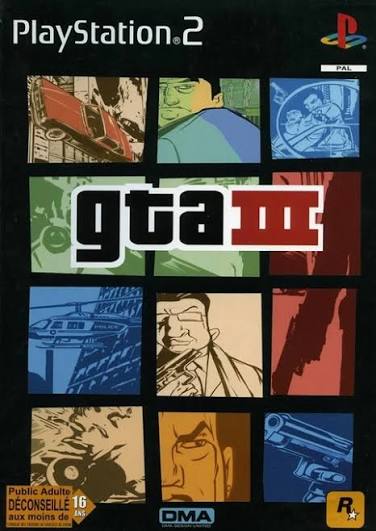 Grand Theft Auto III GTA 3 sur PlayStation 2 PS2 complet