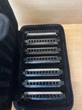 Set de 7 harmonicas Hohner Blues Harmonica Set avec étui — photo 2