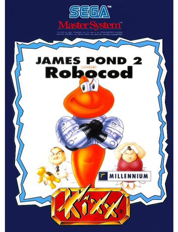 James Pond 2 Codename RoboCod Kixx Sega Master System