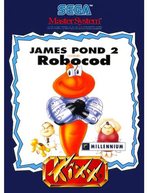James Pond 2 Codename RoboCod Kixx Sega Master System