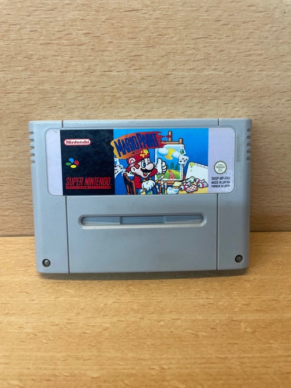 Jeu super Nintendo Mario Paint