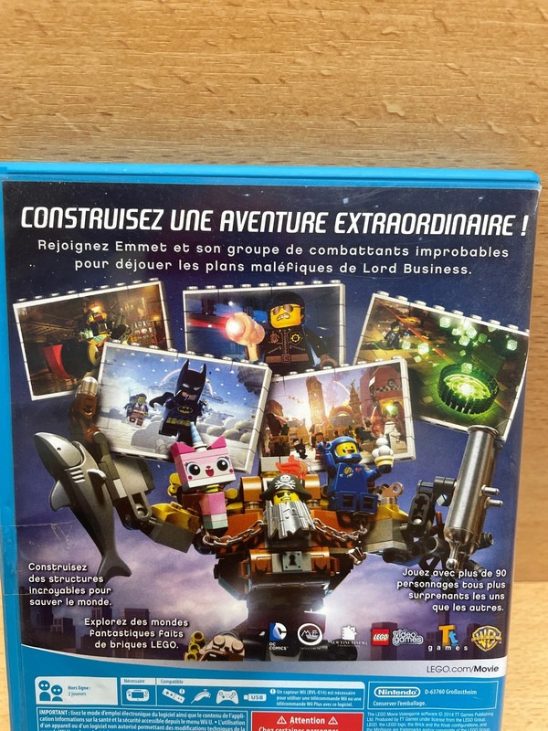 Jeu Wii U La Grande Aventure Lego — photo 3