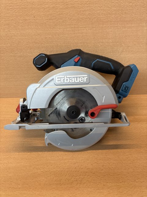 Scie circulaire sans fil Erbauer ERI1085CSW 18V lame 165 mm coupe 57 mm