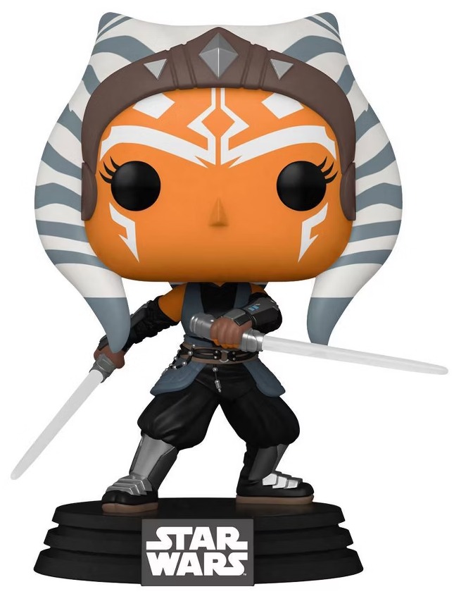 Figurine Funko Pop Star Wars The Mandalorian Ahsoka with Sabers 464