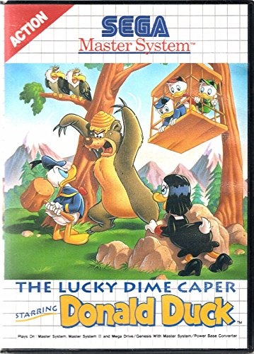 The Lucky Dime Caper Starring Donald Duck Master System complet