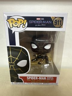 Funko Pop Spider-Man Black & Gold Suit #911 No Way Home