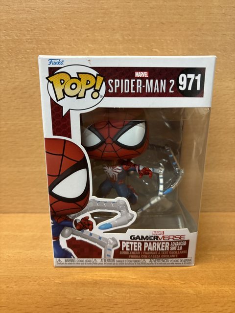 Funko Pop Spider-Man 2 Peter Parker Suit n°971
