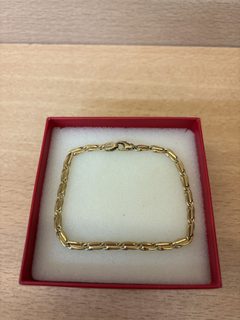 Bracelet en or 18 carats 11 g 21 cm