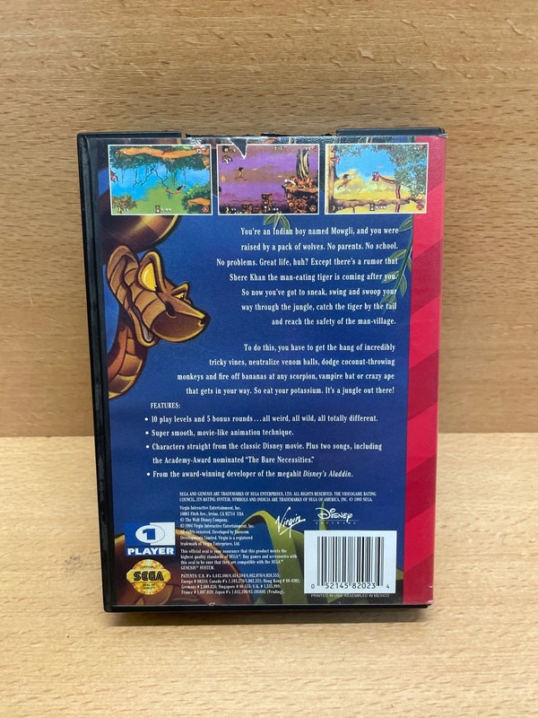 Jeu Sega The Jungle Book — photo 2