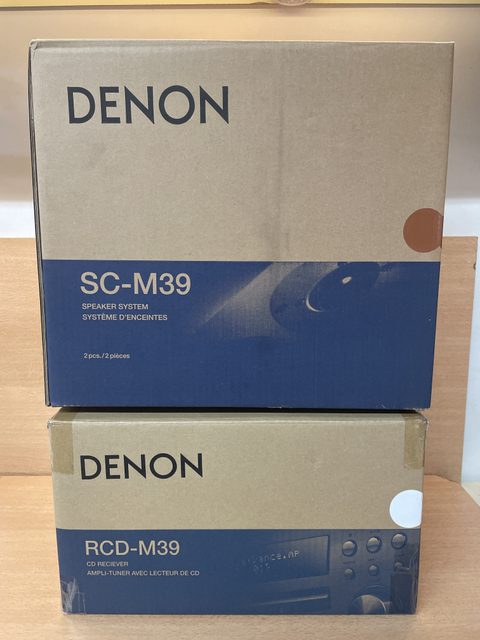 Chaîne hi-fi Denon RCD-M39 avec enceintes SC-M39