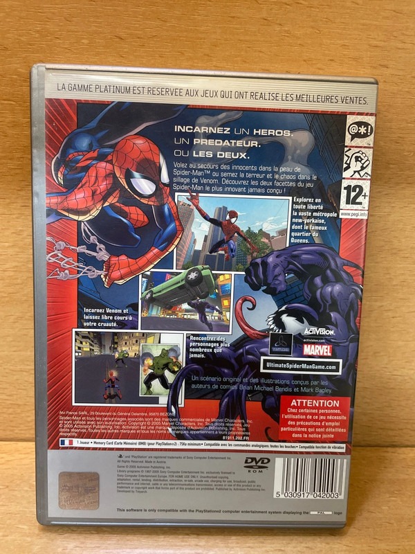 Jeu PS2 Ultimate Spider-Man — photo 2