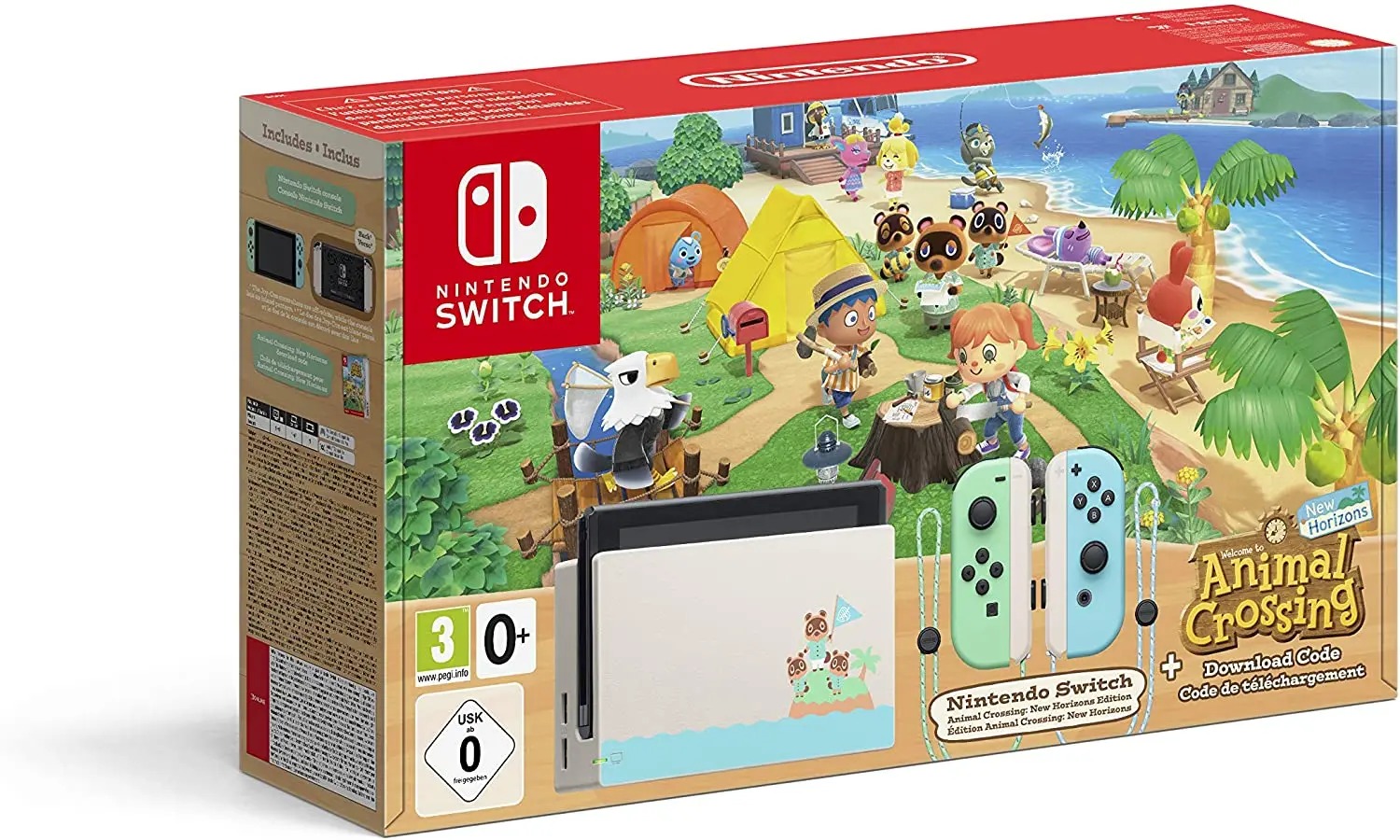 Console Nintendo Switch Animal Crossing: New Horizons Édition limitée