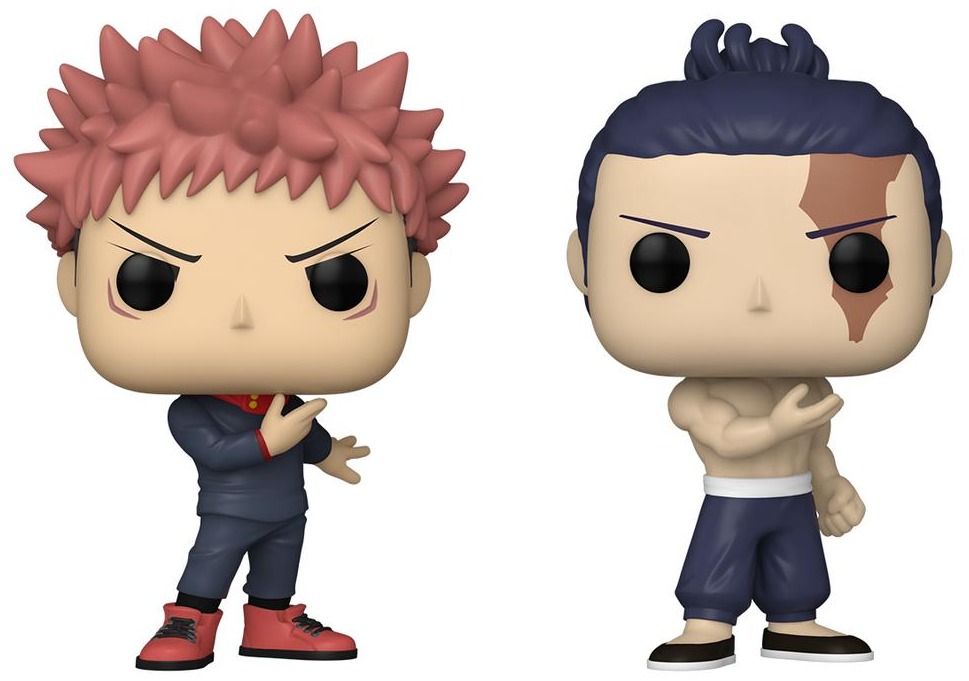 Funko Pop Jujutsu Kaisen Yuji Itadori & Aoi Todo pack 2 figurines