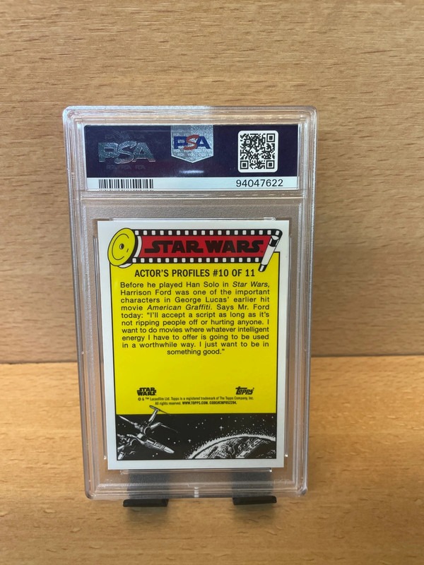 Carte Star Wars Sapphire Pursued by the Jawas PSA 9 — photo 2