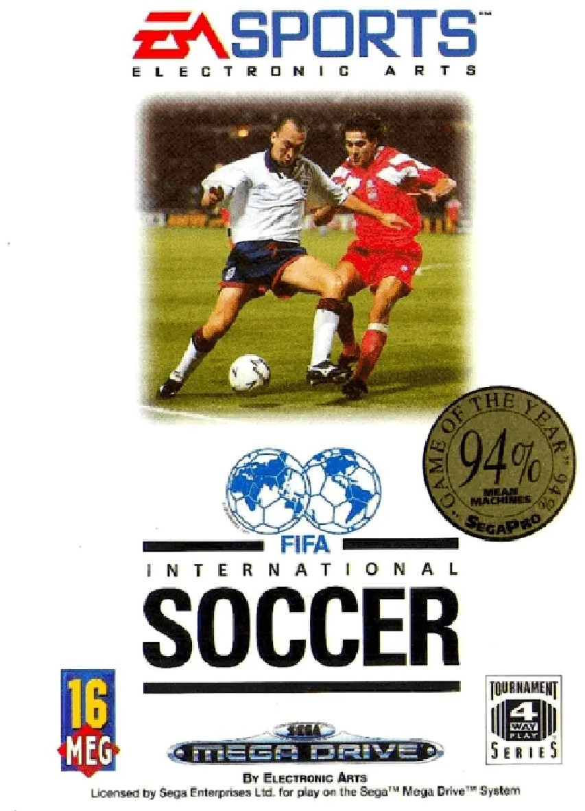 FIFA International Soccer Sega Mega Drive