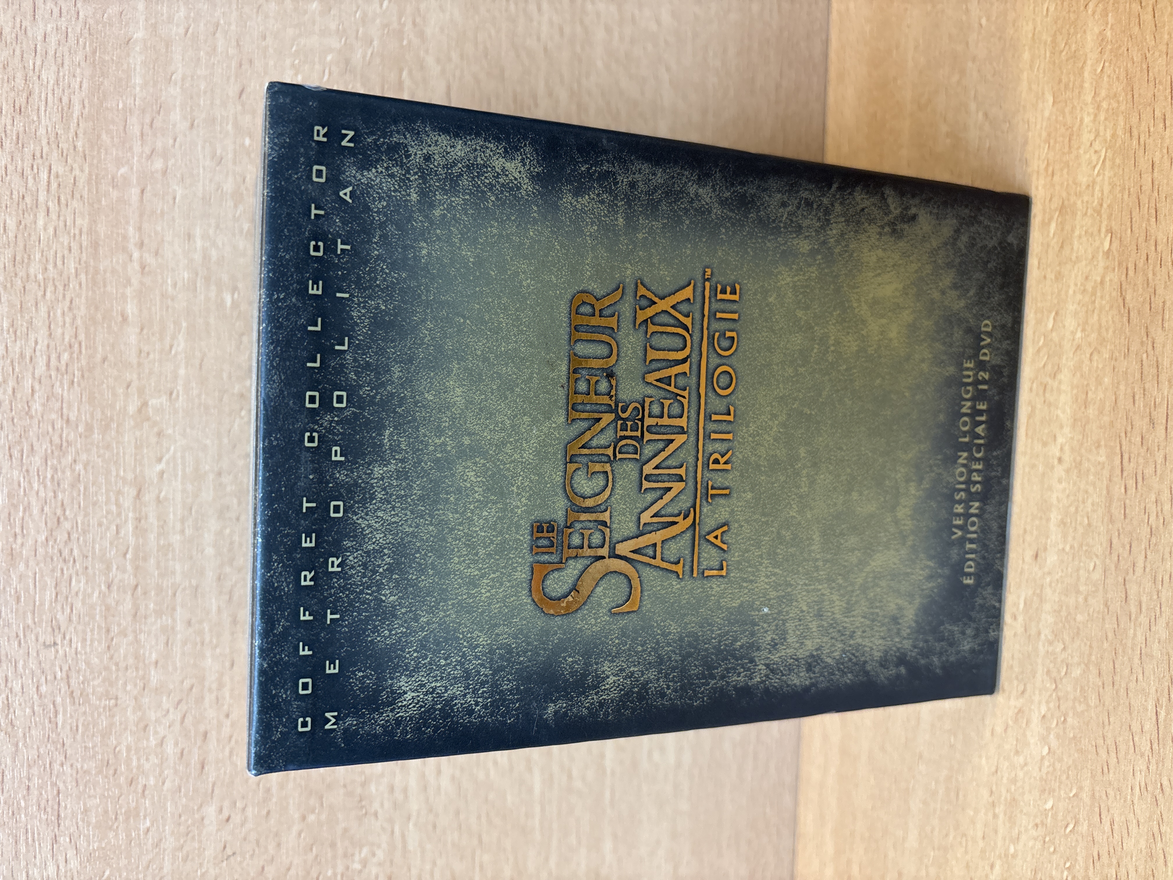 Coffret DVD Le Seigneur des Anneaux trilogie version longue édition spéciale 12 DVD