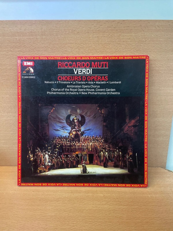 Vinyle Riccardo Muti Verdi Chœurs d’Opéras