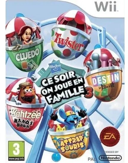 Hasbro Family Game Night 3 Wii jeu Nintendo Wii
