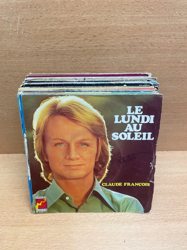 Lot de 30 vinyles