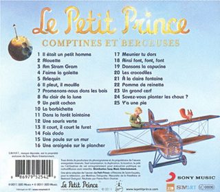 Le Petit Prince - Comptines et berceuses - CD Alain Schneider