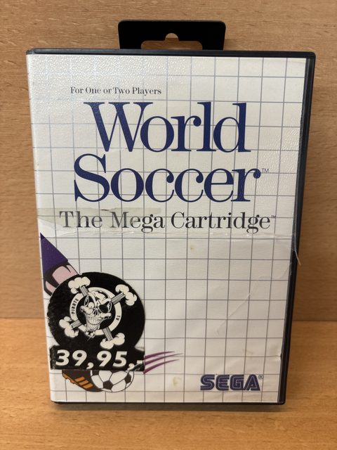 Jeu World Soccer Sega Mega Cartridge sans notice