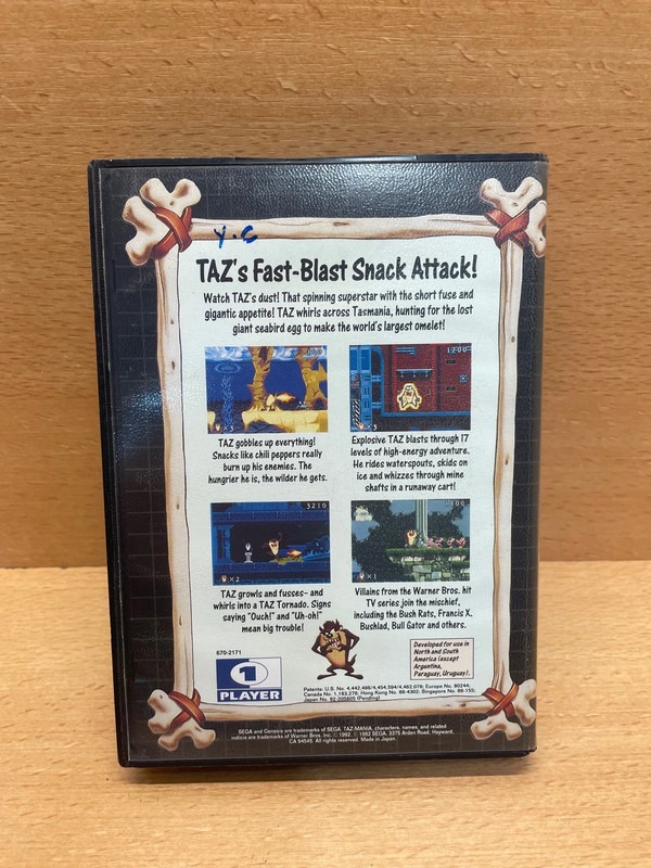 Jeu Sega Taz Mania — photo 2