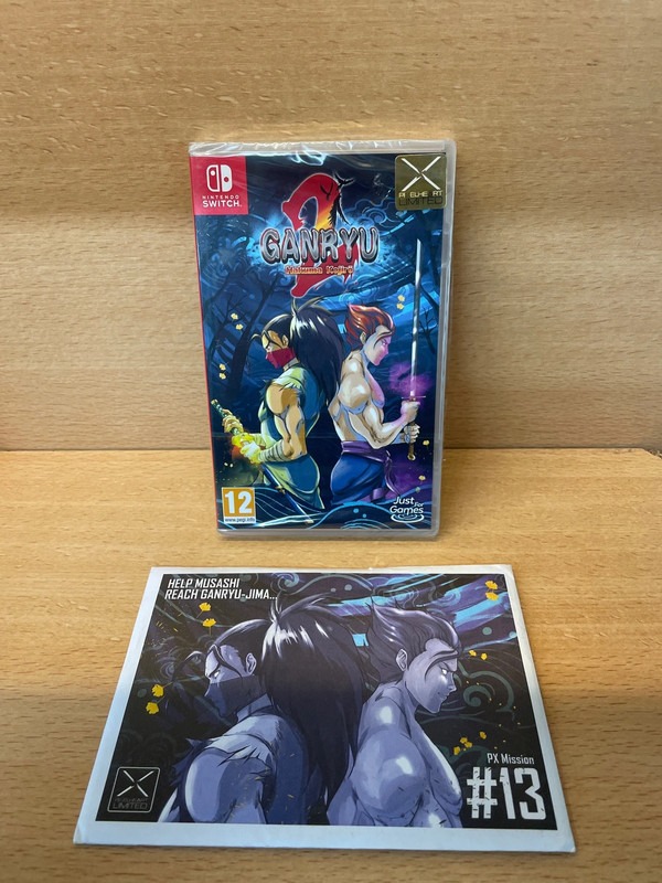 Jeu Switch Ganryu 2 édition limitée Neuf