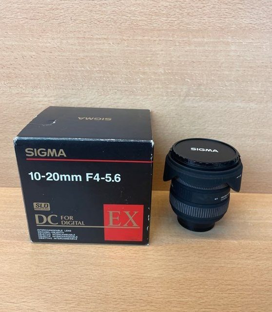 Objectif Sigma 10-20mm F4-5.6 EX DC HSM monture Nikon